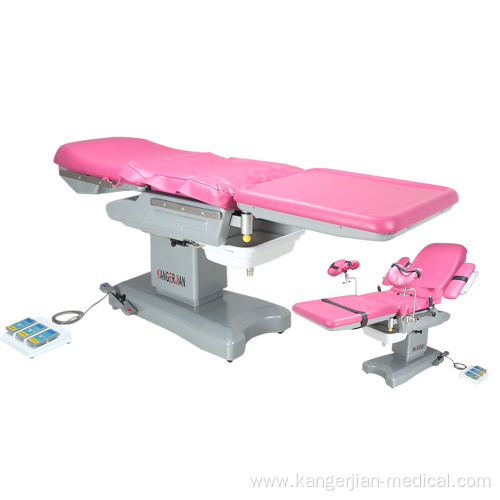 Medical manual portable surgical theatre operation table plastic surgery gynecological exam table